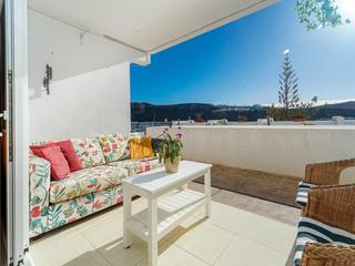 Terraza : Estudio  en venta en Puerto Plata,  Puerto Rico, Gran Canaria con vistas al mar : Ref 05895-CA