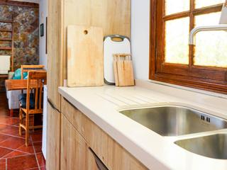 Kitchen : Terraced house , seafront for sale in Faro Vela,  Pasito Blanco - Santa Agueda, Gran Canaria with sea view : Ref 06016-CA