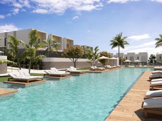 Pool : Radhus till salu  i Oase Meloneras,  Maspalomas-Meloneras, Gran Canaria  med garage : Ref 05922-CA
