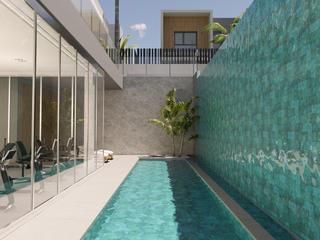 Gemeenschappelijke ruimtes : Tussenwoning  te koop in Oase Meloneras,  Maspalomas-Meloneras, Gran Canaria met garage : Ref 05923-CA