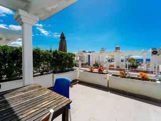 Terras : Appartement  te koop in La Venecia de Mogan,  Mogán, Puerto y Playa de Mogán, Gran Canaria met zeezicht : Ref 05921-CA