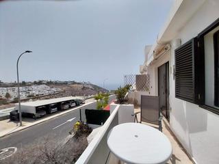 Terraza : Apartamento  en venta en Montegrande,  Puerto Rico, Gran Canaria con vistas al mar : Ref 06004-CA