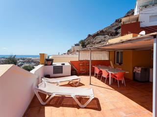 Terrace : Apartment for sale in Edificio Filin,  Mogán, Puerto y Playa de Mogán, Gran Canaria  with garage : Ref 06009-CA