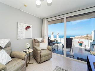 Living room : Apartment  for sale in Inagua,  Puerto Rico, Gran Canaria with sea view : Ref 06008-CA