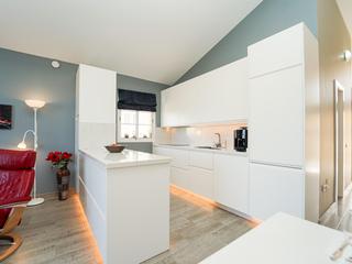 Küche : Apartment zu kaufen in  Arguineguín, Loma Dos, Gran Canaria  mit Meerblick : Ref 06025-CA