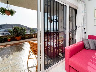 Terrace : Apartment for sale in Tindaya,  Puerto Rico, Gran Canaria  with sea view : Ref 06040-CA