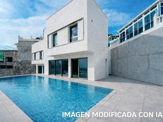 Piscina : Pareado  en venta en  Arguineguín, Loma Dos, Gran Canaria con garaje : Ref 06061-CA