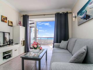 Wohnzimmer : Apartment zu kaufen in Guanabara Park,  Puerto Rico, Gran Canaria  mit Meerblick : Ref 06058-CA