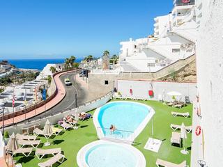 Swimming pool : Apartment  for sale in Montesol,  Puerto Rico, Gran Canaria with sea view : Ref 06115-CA