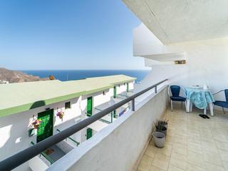 Terrace : Apartment  for sale in Monteparaiso,  Puerto Rico, Gran Canaria with sea view : Ref 06131-CA
