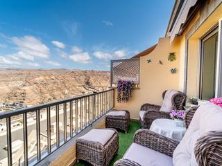 Balkon : Apartment zu kaufen in Las Brisas,  Puerto Rico, Gran Canaria  mit Garage : Ref 06153-CA