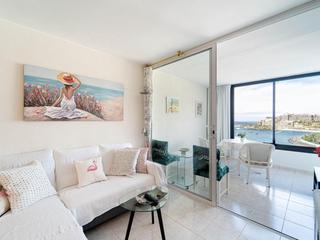 Living room : Apartment for sale in Doñana,  Patalavaca, Gran Canaria , seafront with sea view : Ref 06154-CA