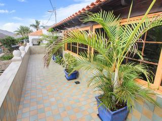 Terrasse : Maison en vente à  Mogán, Barranco de Mogán, Gran Canaria  avec garage : Ref 4197-RK