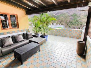 Terrace : House for sale in  Mogán, Barranco de Mogán, Gran Canaria  with garage : Ref 4197-RK