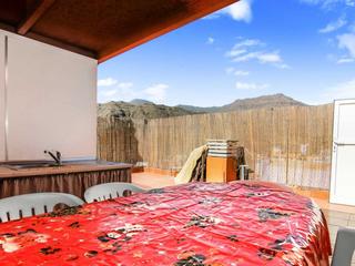 Terrasse : Penthousewohnung zu kaufen in  Mogán, Pueblo de Mogán, Gran Canaria   : Ref 4385-CC