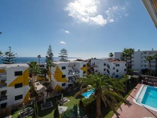 Appartement  te koop in  Playa del Inglés, Gran Canaria met zeezicht : Ref P-510