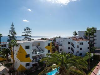 Lägenhet  till salu  i  Playa del Inglés, Gran Canaria med havsutsikt : Ref P-510