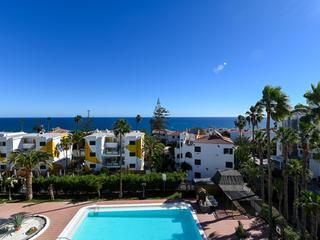 Appartement  en vente à  Playa del Inglés, Gran Canaria avec vues sur mer : Ref P-539