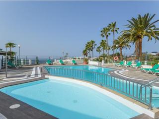 Swimming pool : Apartment for sale in  Puerto Rico, Gran Canaria  with sea view : Ref APA_3039