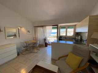 Wohnzimmer : Apartment zu kaufen in  Puerto Rico, Gran Canaria  mit Meerblick : Ref S0053