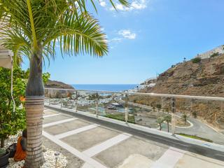 Uitzicht : Appartement te koop in  Puerto Rico, Barranco Agua La Perra, Gran Canaria  met zeezicht : Ref S0054