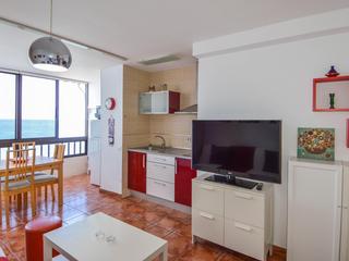 Keuken : Studio , direct aan het water te koop in  Patalavaca, Gran Canaria met zeezicht : Ref S0179