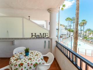 Terrasse : Appartement en vente à  Playa del Cura, Gran Canaria  avec vues sur mer : Ref S0205