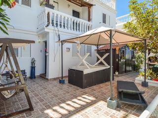 Terrasse : Duplex  zu kaufen in  Puerto Rico, Gran Canaria mit Meerblick : Ref S0224