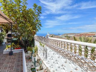 Terrasse : Duplex  zu kaufen in  Puerto Rico, Gran Canaria mit Meerblick : Ref S0224