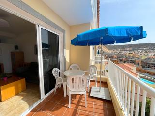 Terrasse : Apartment zu kaufen in  Arguineguín, Loma Dos, Gran Canaria  mit Garage : Ref S0256