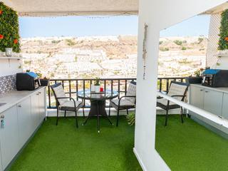 Terrasse : Apartment  zu kaufen in  Puerto Rico, Gran Canaria  : Ref S0266