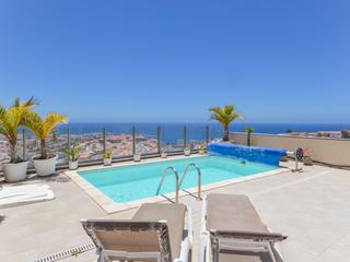 Terrace : Apartment  for sale in  Arguineguín, Gran Canaria with sea view : Ref S0275
