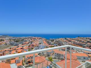 Balkong : Penthouse leilighet til salgs i  Arguineguín, Gran Canaria  med havutsikt : Ref S0276