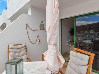 Terrasse : Apartment zu kaufen in  Puerto Rico, Gran Canaria  mit Meerblick : Ref S0280
