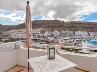 Terrasse : Apartment zu kaufen in  Puerto Rico, Gran Canaria  mit Meerblick : Ref S0280