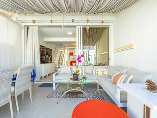 Terrasse : Rekkehus  til salgs i  Playa del Inglés, Gran Canaria  : Ref PP25AJ07