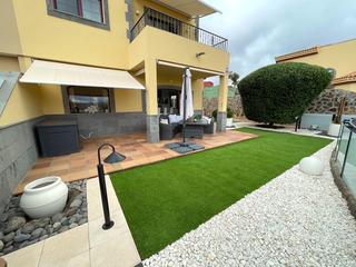 Façade : Semi-detached house  for sale in  Salobre Golf, Gran Canaria with garage : Ref 1171