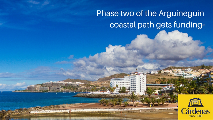 Phase two of the modernisation of the Arguineguín to Anfi coastal path gets funding