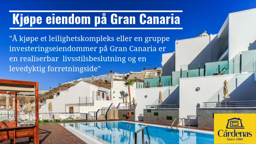 Å kjøpe et leilighetskompleks eller en gruppe investeringseiendommer på Gran Canaria er en realiserbar livsstilsbeslutning og en levedyktig forretningside||Buying an apartment complex or a group of investment properties in Gran Canaria is a viable business and lifestyle decision|Der Kauf eines Apartmentkomplexes oder von Anlageimmobilien auf Gran Canaria ist eine tragfähige Geschäftsentscheidung, und sie treffen eine weitgehende Entscheidung über Ihren Lebensstil|Adquirir un complejo de apartamentos o invertir en un grupo de propiedades en Gran Canaria es un negocio viable y una decisión de vida