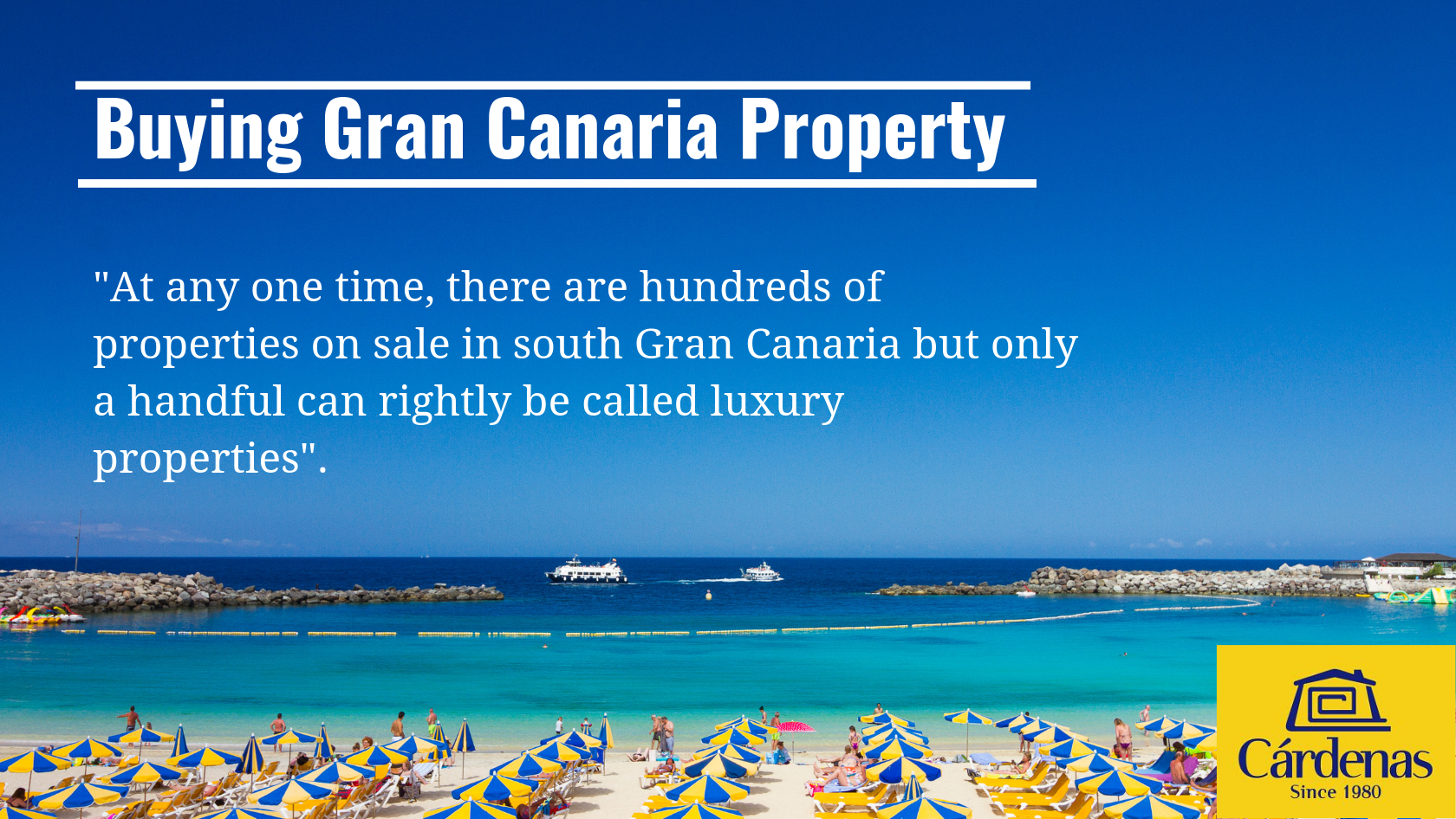 Gran Canaria luxury property buyers and location guide from Cárdenas Real Estate||Käufer von Luxusimmobilien auf Gran Canaria und Standortführer von Cárdenas Real Estate|Det finnes hundrevis av eiendommer til salgs sør på Gran Canaria, men bare en håndfull kan kalles luksuseiendommer