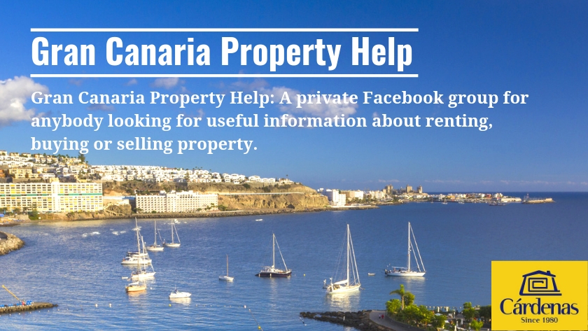 Gran Canaria Property Help: A private Facebook group for anybody looking for useful information about renting, buying or selling property.|Gran Canaria Property Help: En nyttig facebook-gruppe|Un grupo privado de Facebook para cualquier persona que busque información útil sobre el alquiler, la compra o la venta de un inmueble.