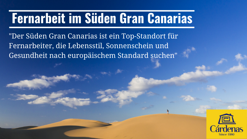 |South Gran Canaria is a top location for remote workers looking for lifestyle, sunshine and European-standard health and connectivity||