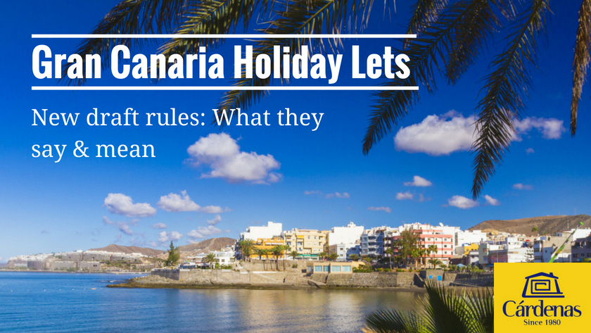 What the new Canary Islands draft holiday let rules say and what it means for Gran Canaria property owners