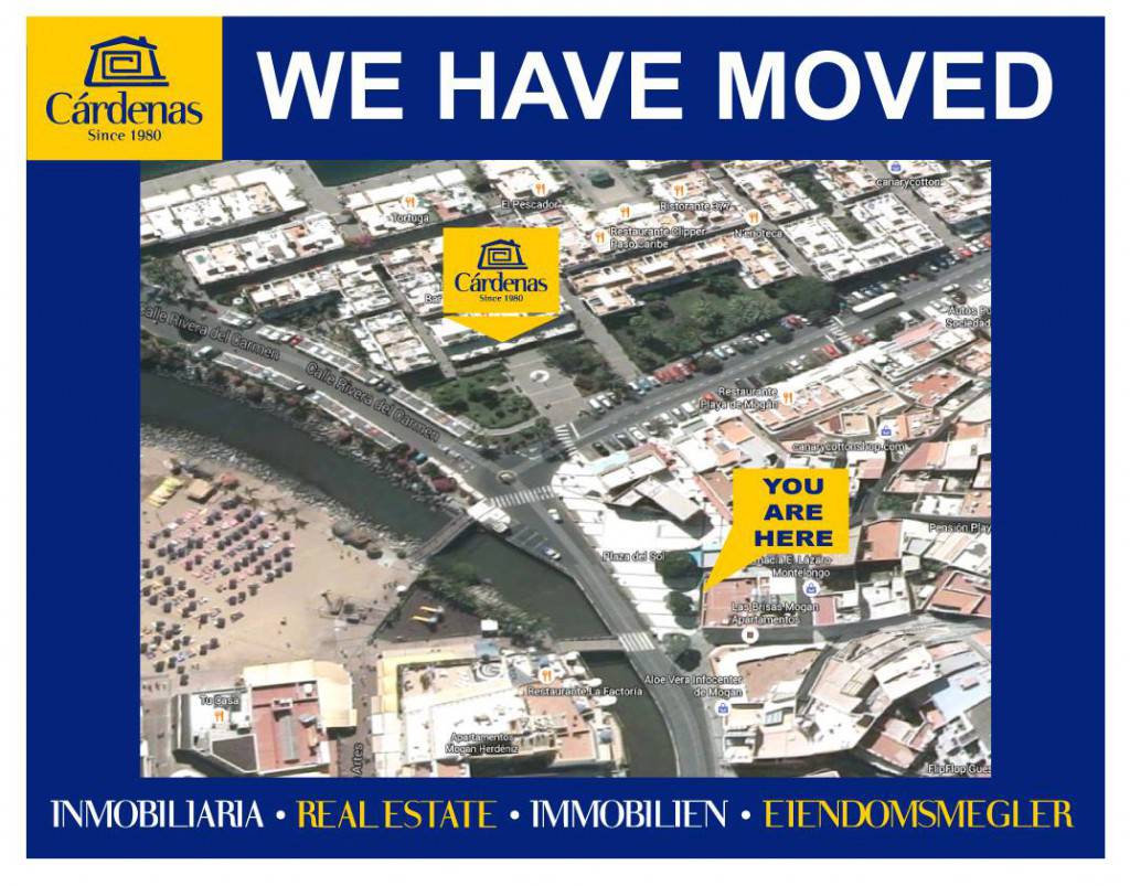 Location of our new office in the Mogán marina