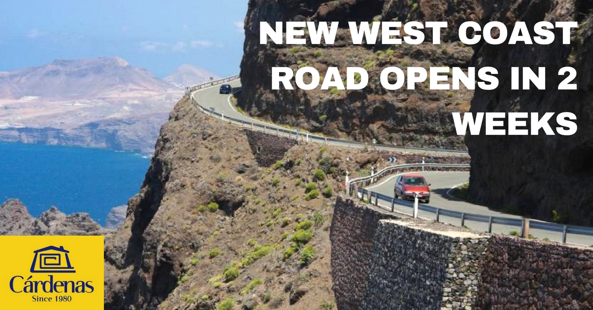 The new Gran Canaria west coast road opens in two weeks|The new road between La Aldea and El Risco is due to open in two