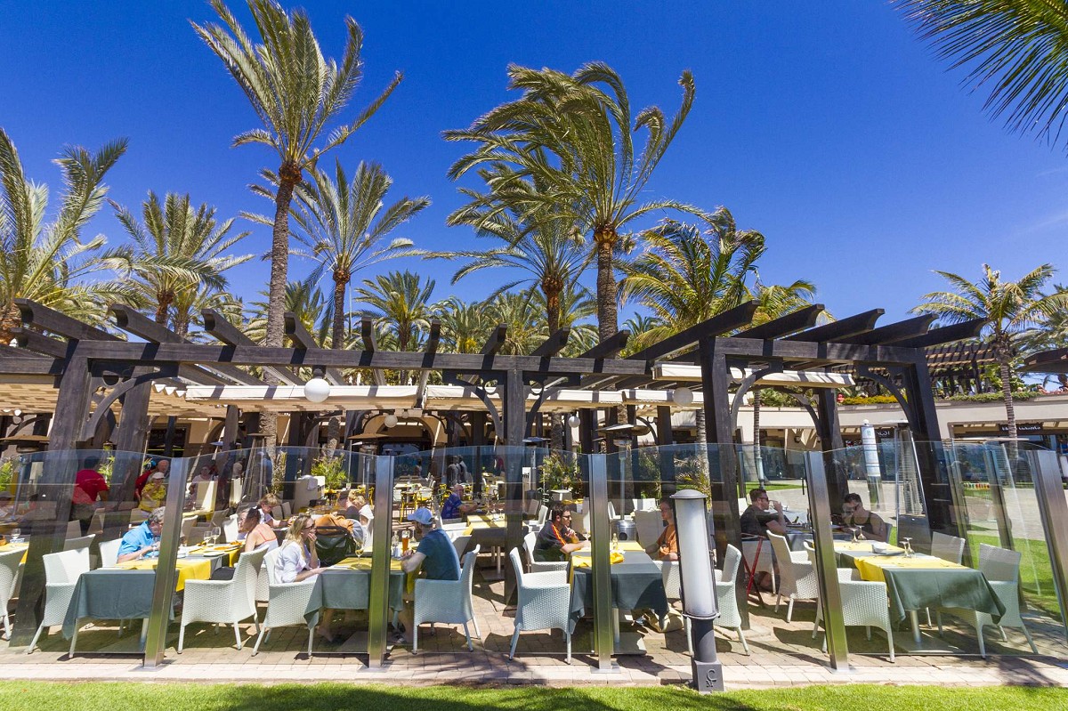 Maspalomas, Gran Canaria, terraza de 