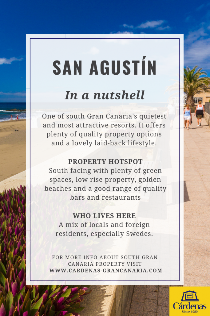 Gran Canaria's San Agustín property area in a nutshell