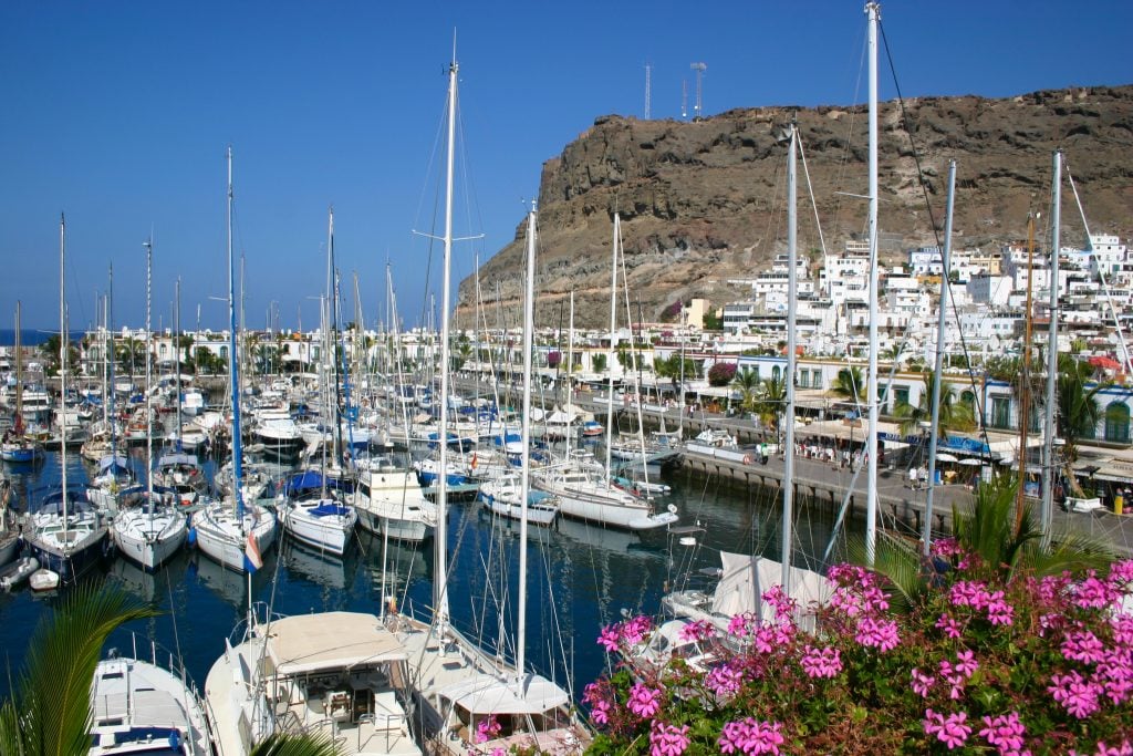 Puerto de Mogán marina in south Gran Canaria