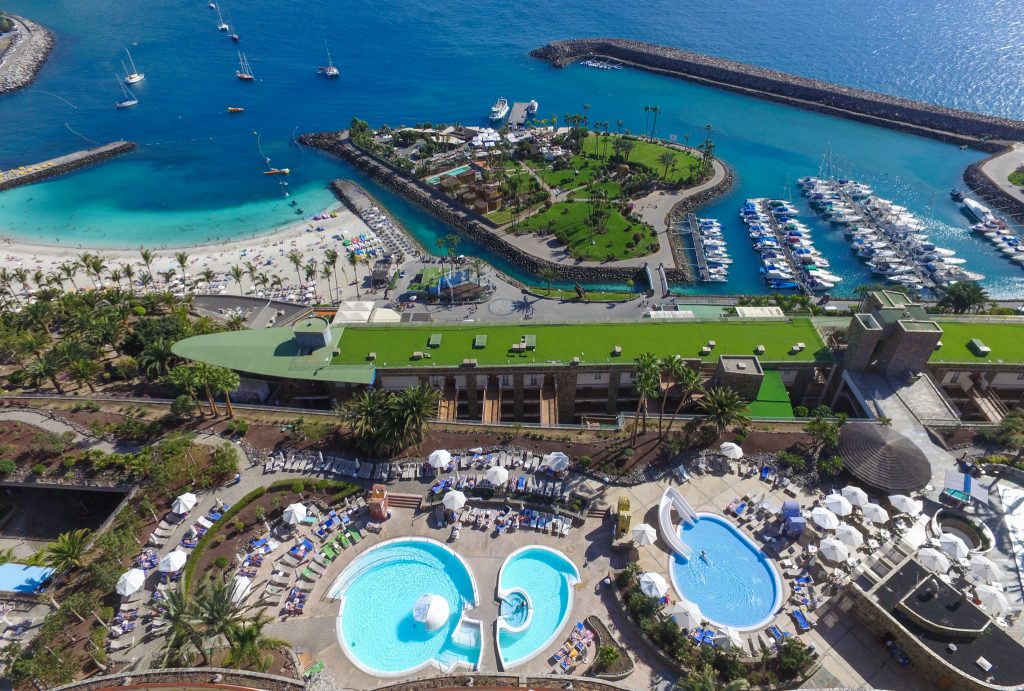 Anfi del Mar sports marina in south Gran Canaria